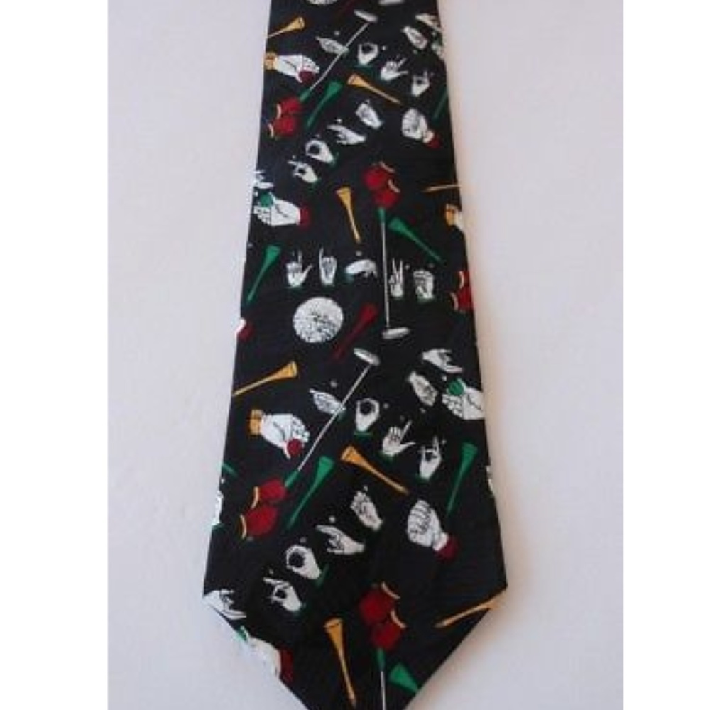 GRIP IT AND RIP IT Vintage Golf Tie